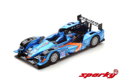 Sparky 1/64 ALPINE A450B NO.36 SIGNATECH ALPINE 24H LE MANS 2015 N. PANCIATICI - P.-L. CHATIN - V. CAPILLAIRE Y090