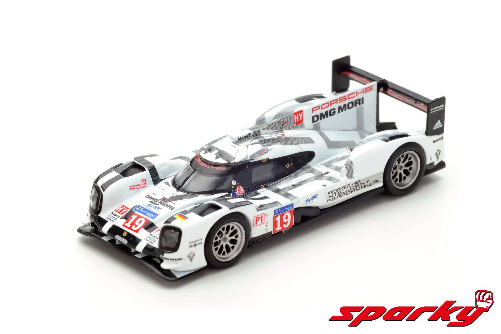 スパーク 1/64 Porsche 919 Hybrid No.19 Y094 Sparky 1/64 PORSCHE 919 HYBRID NO.19 PORSCHE TEAM WINNER 24H LE