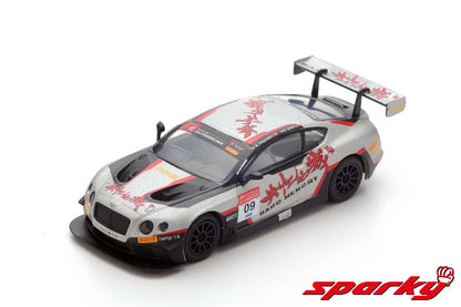 Sparky 1/64 BENTLEY CONTINENTAL GT3 NO.09 CHINA GT CHAMPIONSHIP 2017 HARD MEMORY BENTLEY TEAM ABSOLUTE H. GENG - A. IMPERATORI Y106