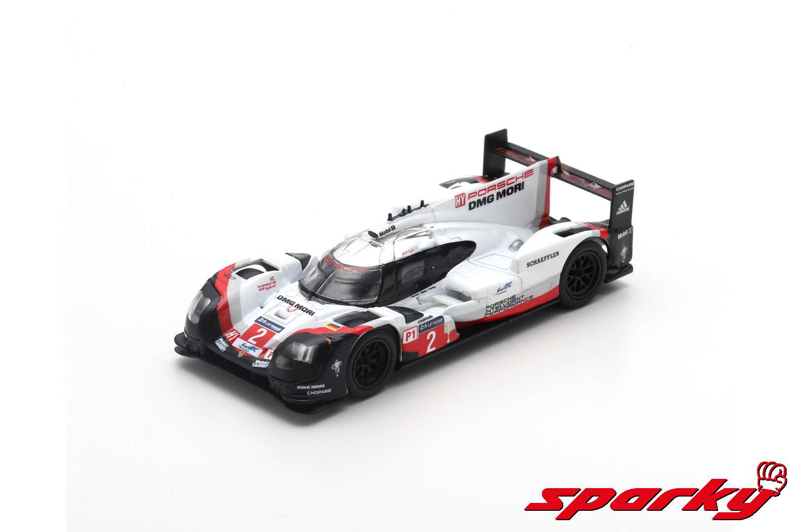 Sparky 1/64 PORSCHE 919 HYBRID NO.2 PORSCHE LMP TEAM WINNER LE
