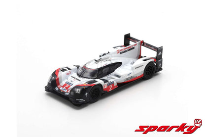 Sparky 1/64 PORSCHE 919 HYBRID NO.2 PORSCHE LMP TEAM WINNER LE MANS 2017 T. BERNHARD - E. BAMBER - B. HARTLEY Y112
