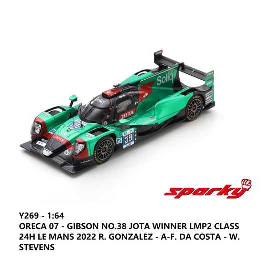 Sparky 1/64 Oreca 07 - Gibson No.38 JOTA Y269