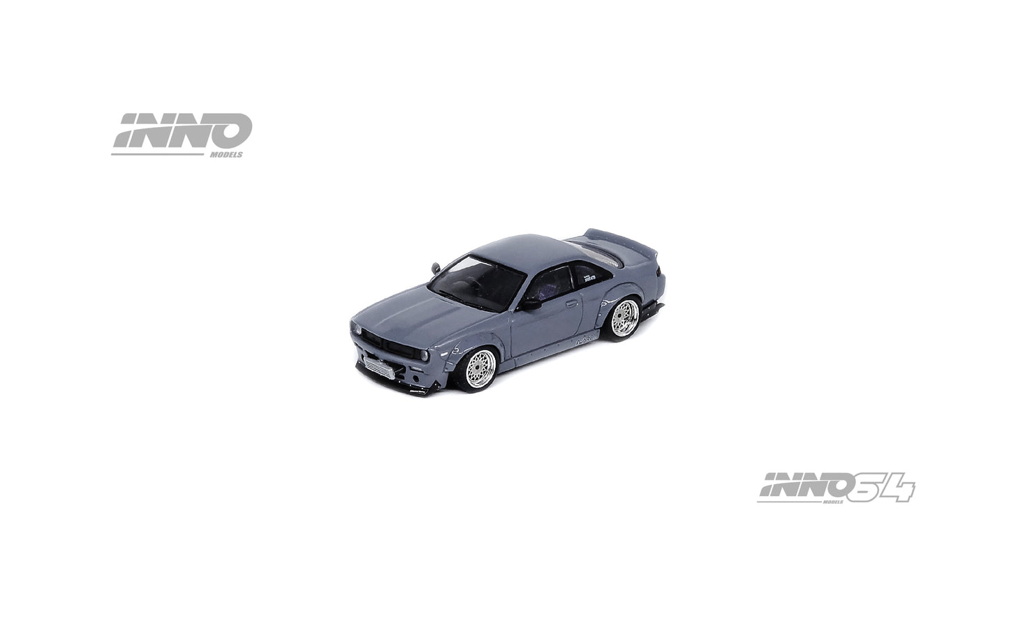 INNO64 1/64 NISSAN SILVIA S14 ROCKET BUNNY BOSS AERO Grey IN64-S14B-GREY