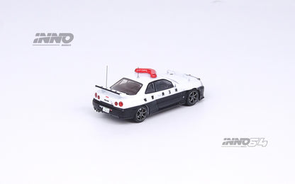 INNO64 1/64 NISSAN SKYLINE GT-R (R34) Japanese Police Car IN64-R34-JPC