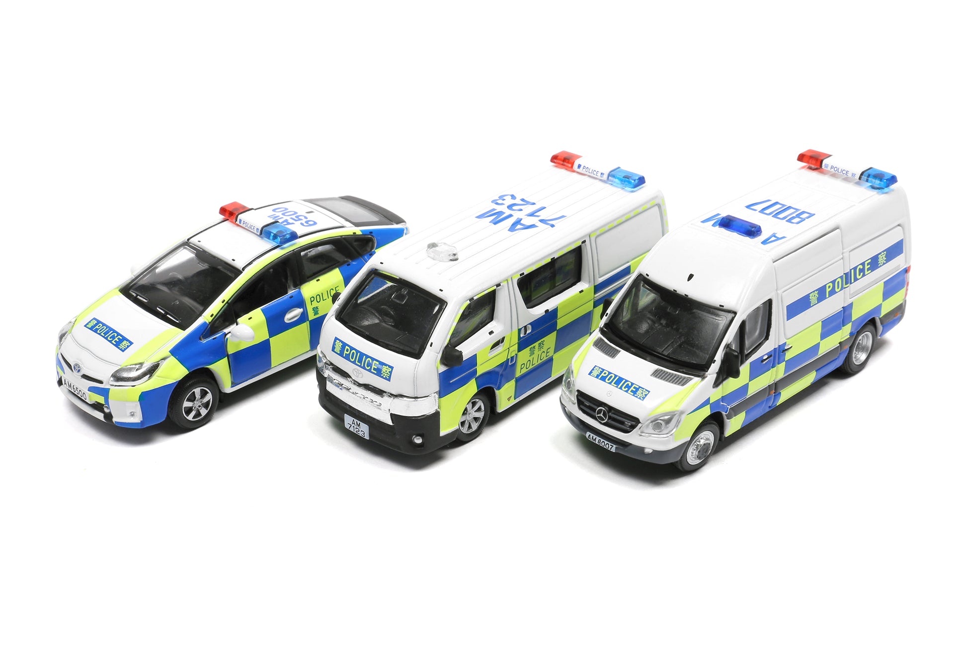 Tiny City Police Vehicle Set 城市 合金車仔 — Bs04 警車套裝