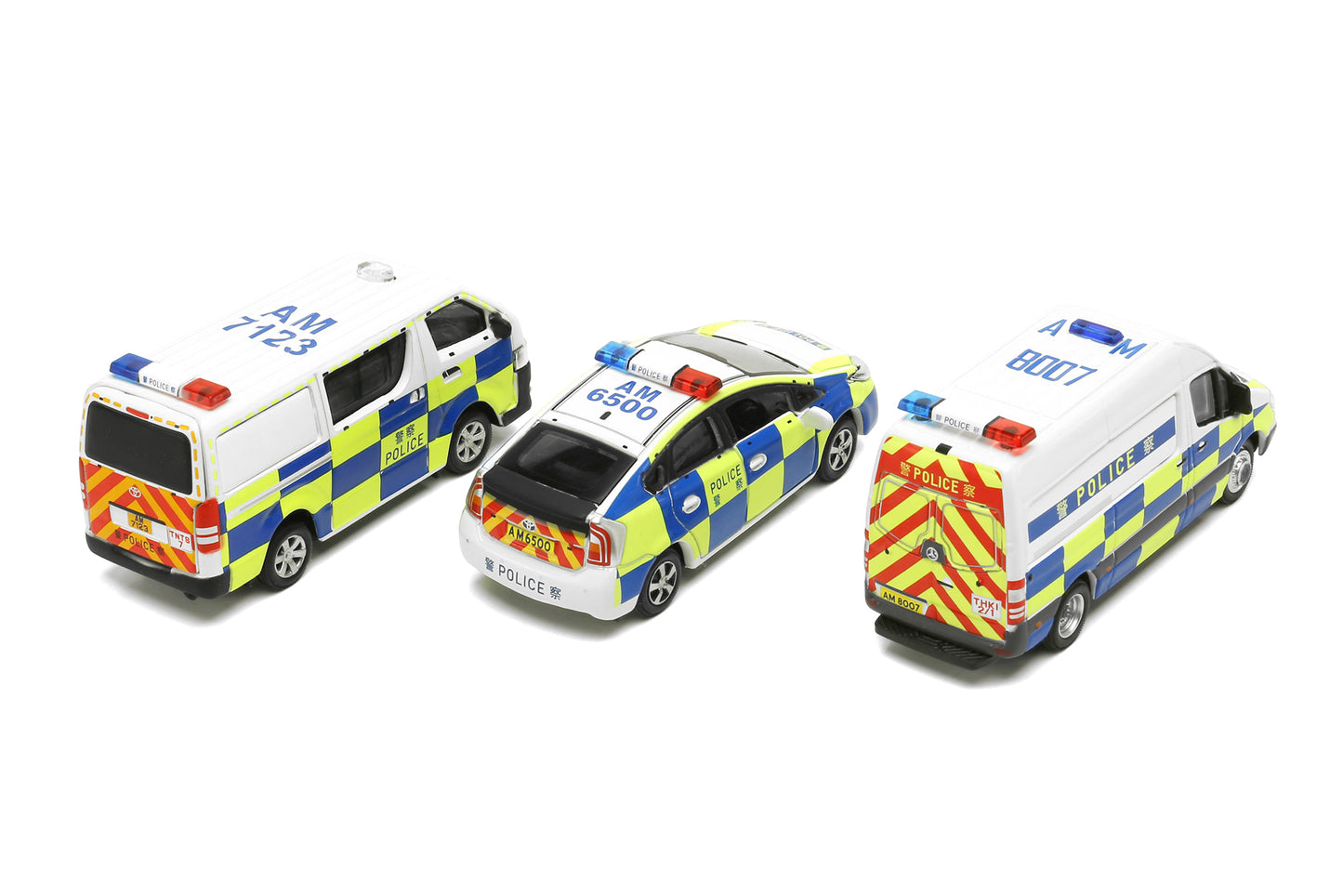 Tiny City Police Vehicle Set 城市 合金車仔 — Bs04 警車套裝