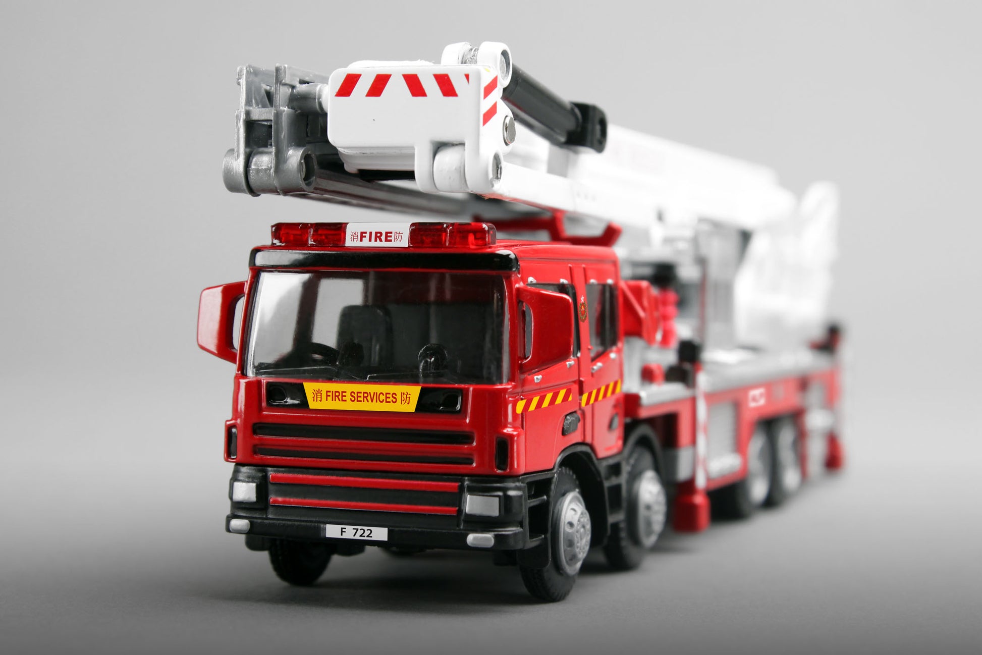Tiny City Ladder Fire Engine 城市 1/50 Dx1 登高消防車