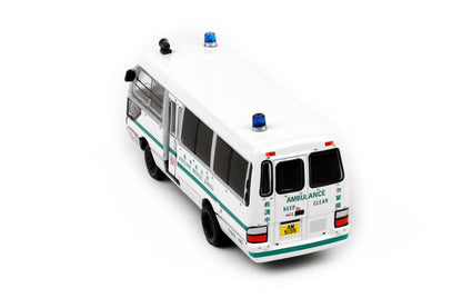 Tiny City Toyota Coaster Hong Kong AMS 1990's 城市 49 合金車仔 — 豐田 Coaster 醫療輔助隊 1990年代