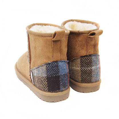 Harris Tweed Boots Camel Medium
