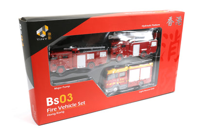 Tiny Fire Engine Set  Bs03 城市消防車套裝 Ver.2