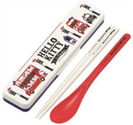 HELLO KITTY in London Chopstick and Spoon Set CCS3SA