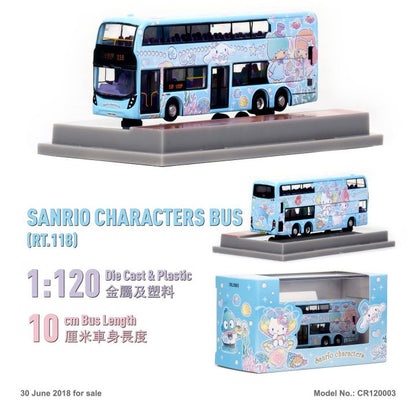 80M Diecast Sanrio Characters Bus CR120003