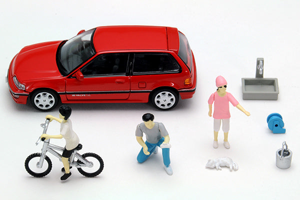 Tomica Limited Vintage NEO 1/64 Diocolle 64 # Car Snap 02a Car Washing