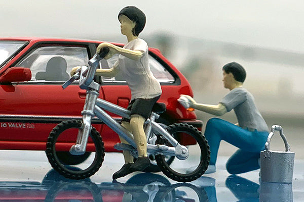 Tomica Limited Vintage NEO 1/64 Diocolle 64 # Car Snap 02a Car Washing