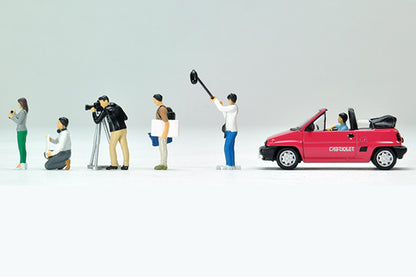 TOMYTEC Tomica Limited Vintage Neo Diocolle 64 Car Snap 11a TV Crew