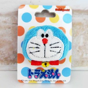 Doraemon Plush Toy Badge with Pin by Sekiguchi 698493