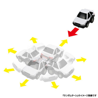 CHORO-Q e-04 Toyota Corolla Levin (AE86) First Edition (Choro Q coin included) 4904810208976