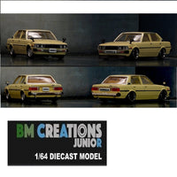 BM CREATIONS JUNIOR 1/64 Toyota Corolla E70 Beige LHD 64B0217