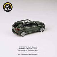 PARA64 1/64 2018 BMW X5 Verde Ermes LHD PA-56181