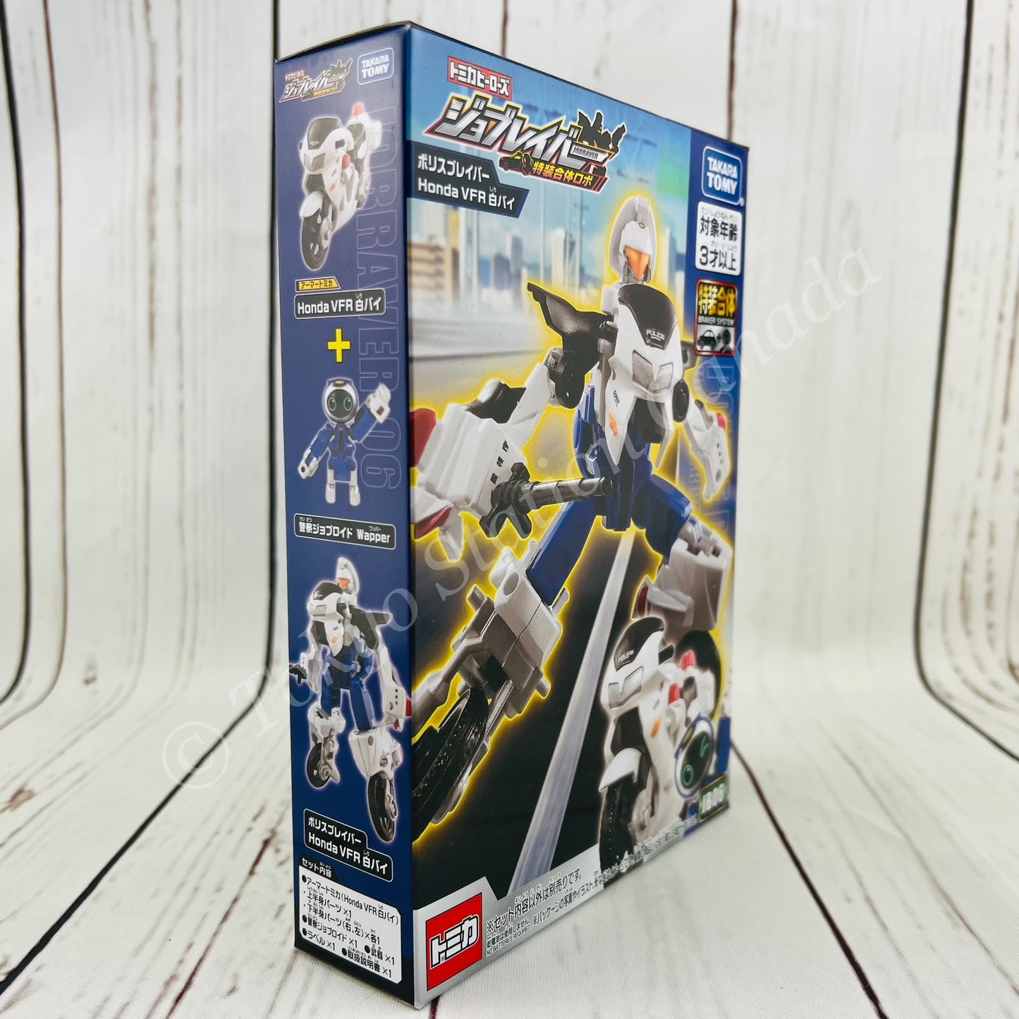 Tomica JOBRAVER JB06 Honda VFR Police Bike