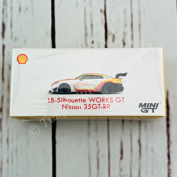 TINY 微影 x MINI GT Shell LB-Silhouette WORKS GT Nissan 35GT-RR MGT00262-R
