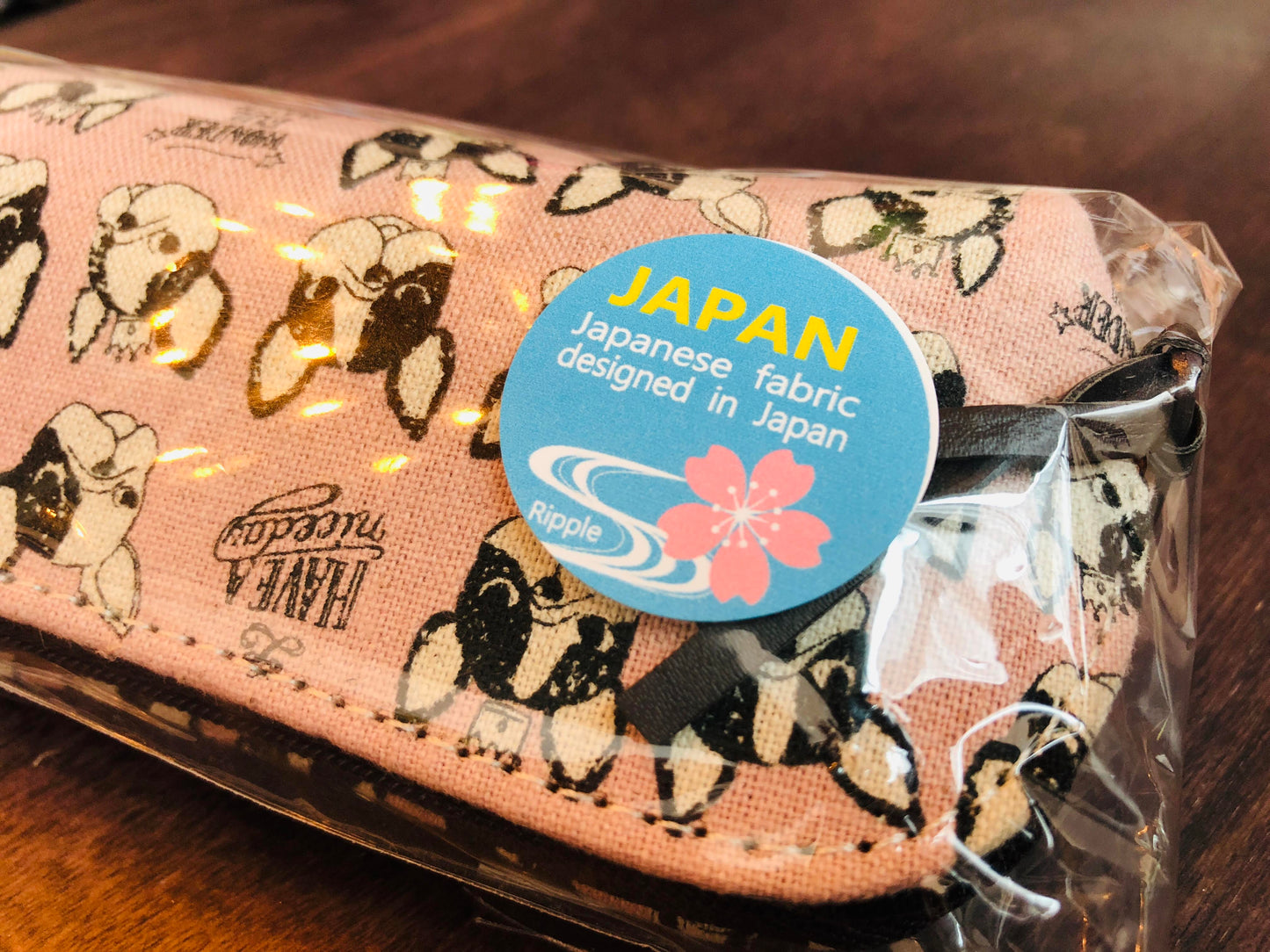 Ripple Eyeglass Case - Pink