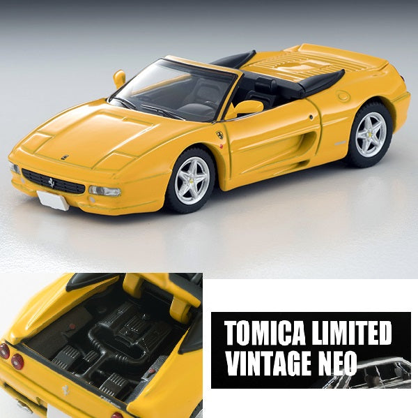 TOMYTEC TLVN 1/64 LV-N Ferrari F355 Spider (Yellow)