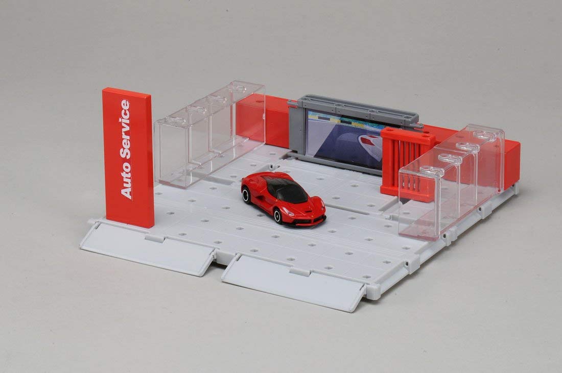 TOMICA Town City Scene Ferrari Showroom