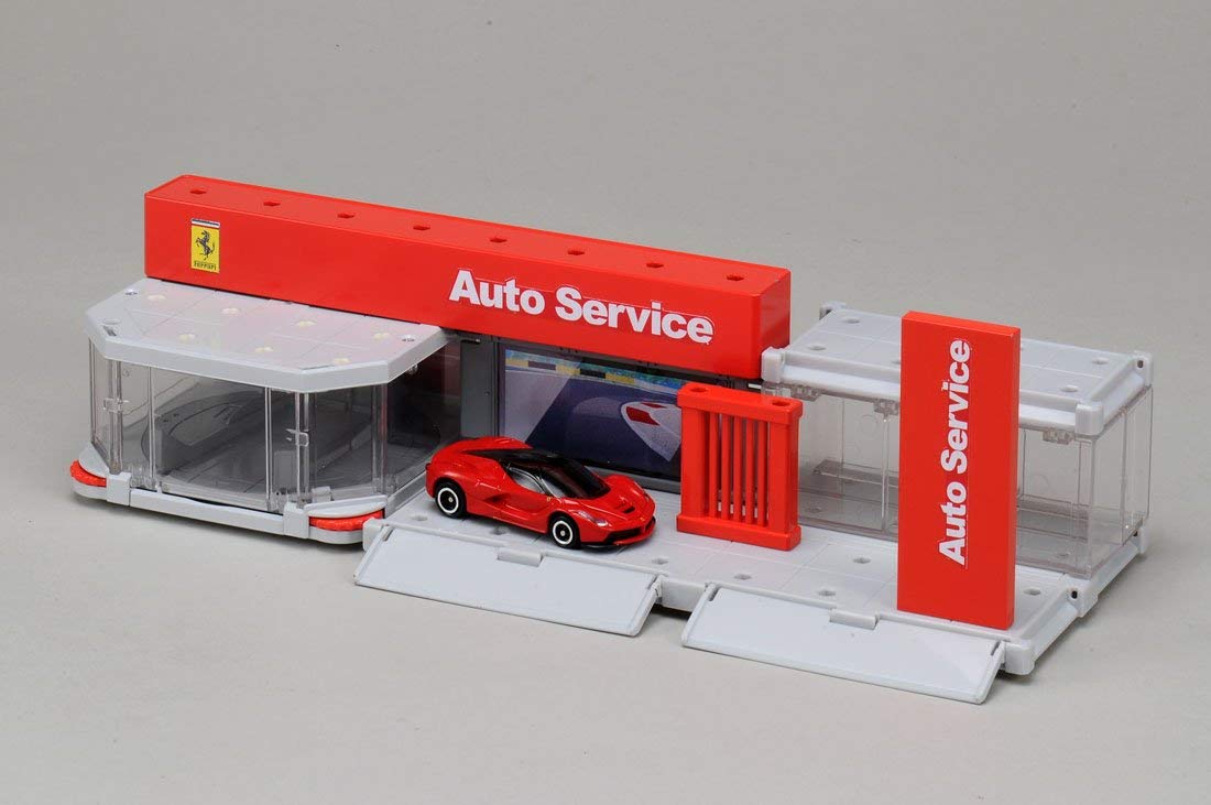 TOMICA Town City Scene Ferrari Showroom