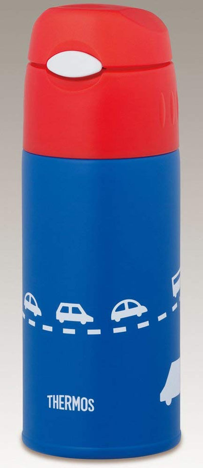 Thermos Vacuum Insulated Straw Bottle 0.4 L Blue Sky FHL-400F