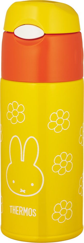 miffy x Thermos Vacuum Insulated Straw Bottle 0.4 L FHL-401FB