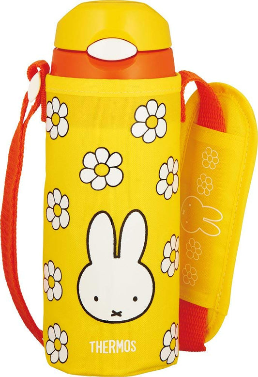 miffy x Thermos Vacuum Insulated Straw Bottle 0.4 L FHL-401FB