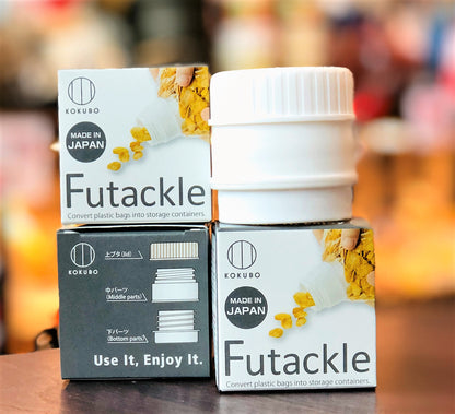 KOKUBO Futackle convert plastic bags into storage containers #5355