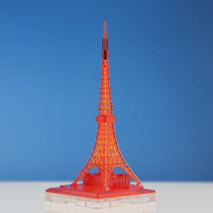 GEOCRAPER® Tokyo Tower 1:2500 Scale Illumination Color RED