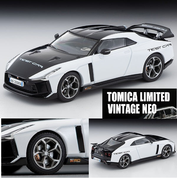 TOMYTEC Tomica Limited Vintage Neo 1/64 LV-N Nissan GT-R50 by Italdesign Test Car WHITE