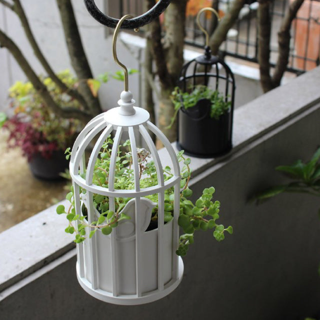 Tori-cago Birdcage Hanging Storage - Pink Made in Japan