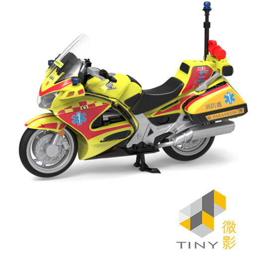 TINY 微影 90 HONDA ST1300P HKFSD EMAMC (Yellow) (A600) ATC43198