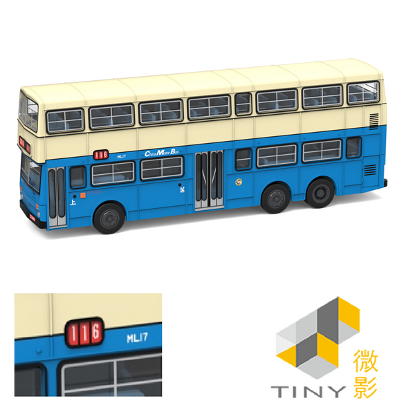 TINY 微影 111 CMB MCW Metrobus 12M (Quarry Bay 116 鰂魚涌) ATC65574-W