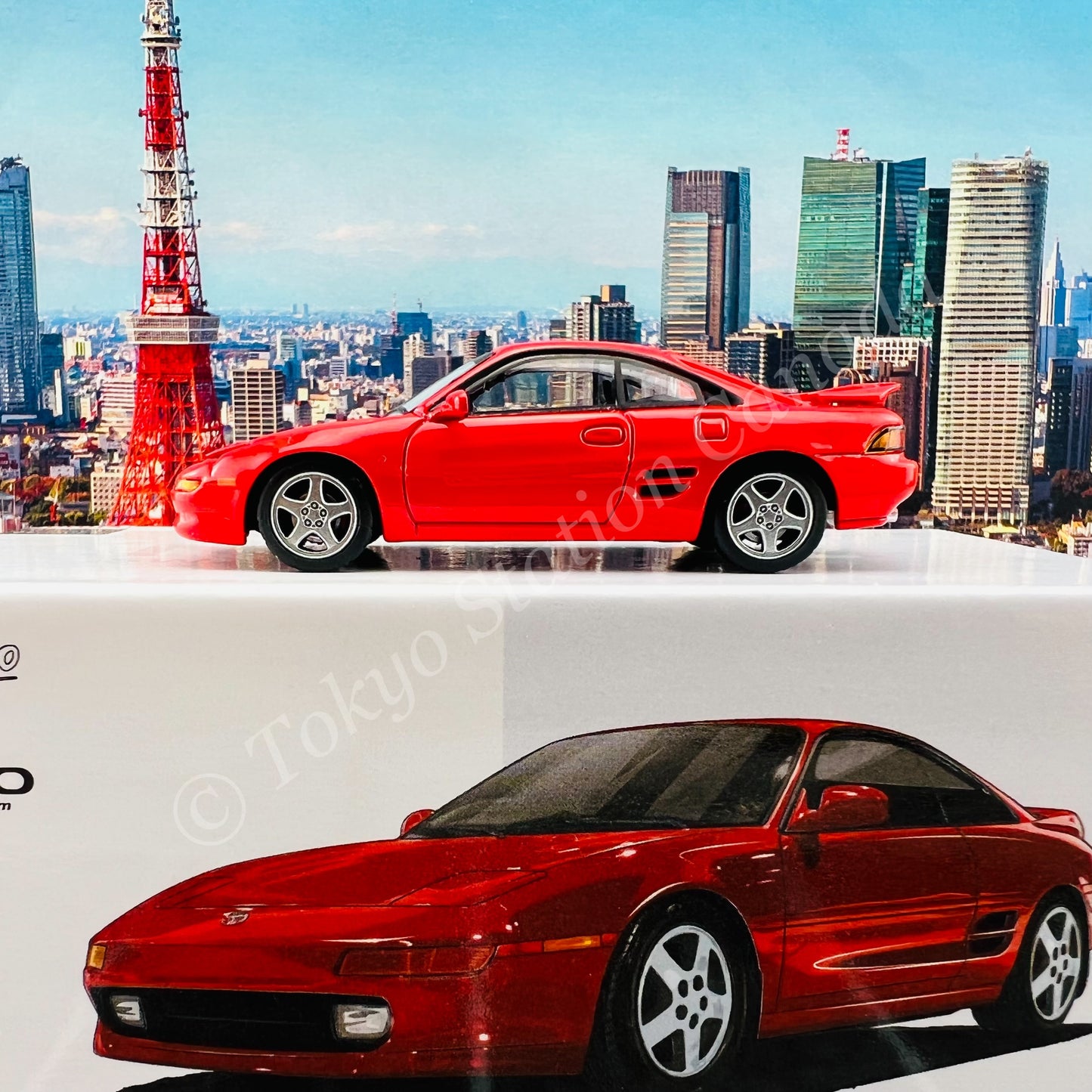 PEAKO64 1/64 Toyota MR2 SW20 1996 RED 62403