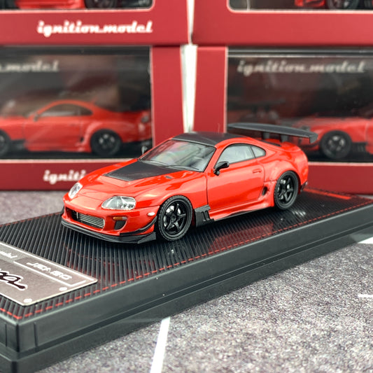 Ignition Model 1/64 Toyota Supra (JZA80) RZ Red IG1862