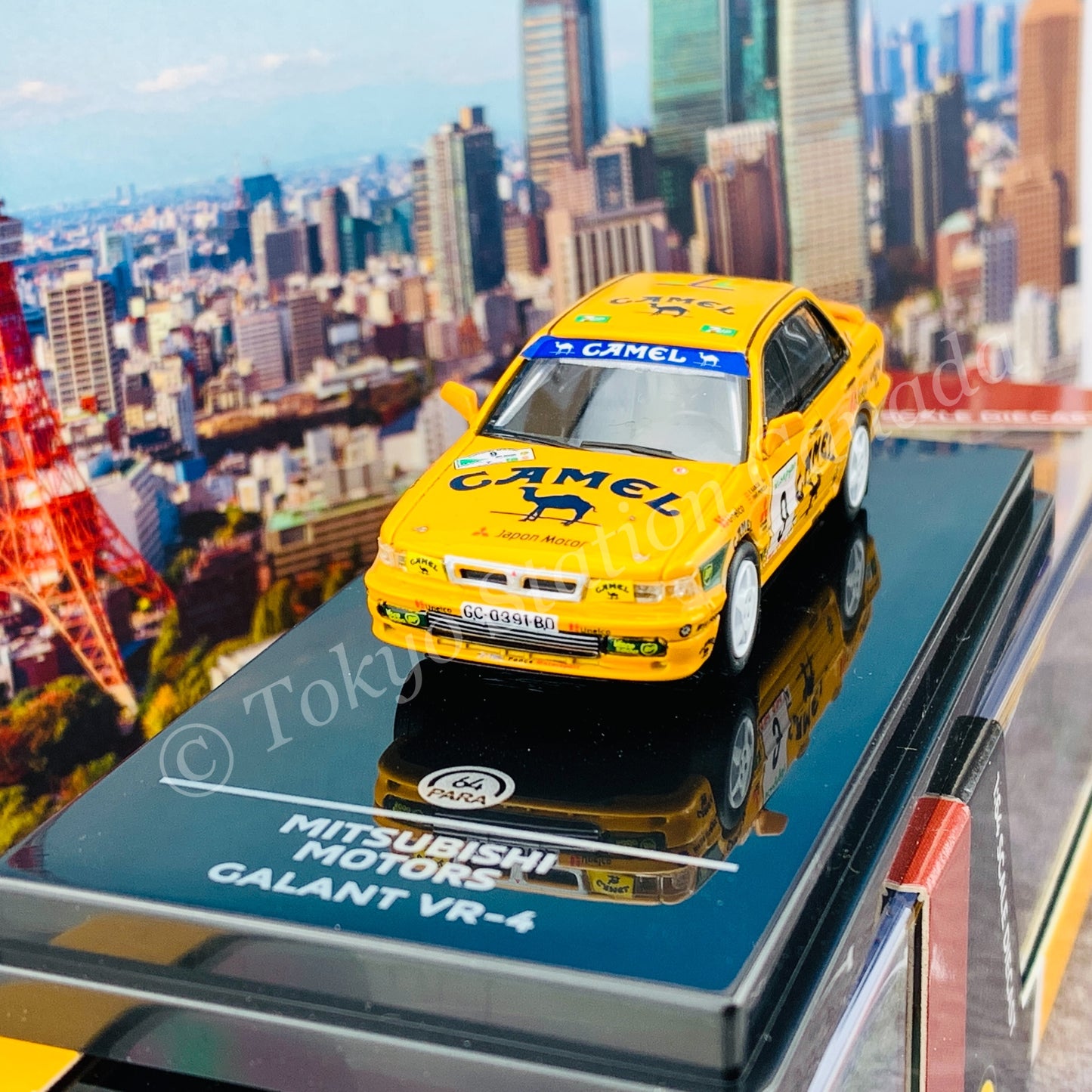 PARA64 1/64 Mitsubishi Galant VR4 1995 Rally El Corte Ingles Ponce #9 LHD PA-55103