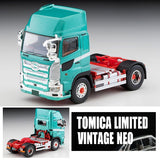 TOMYTEC TLVN 1/64 HINO PROFIA Tractor Head Green LV-N298a