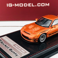 Ignition Model 1/64 Rocket Bunny RX7 (FD35) Orange Metallic 1650