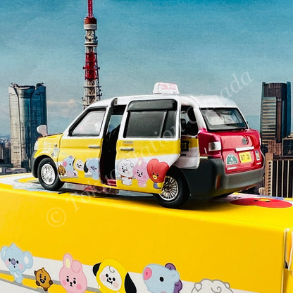 TINY 微影 Hong Kong Hybrid Taxi BT21 "LINE FRIENDS" ATC65147