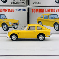 Tomica Limited Vintage Tomytec 1/64 Honda S800 Coupe LV-126e