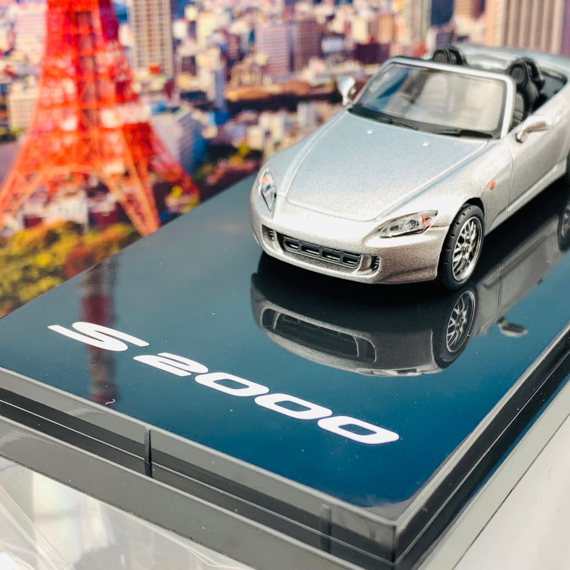 HOBBY JAPAN 1/64 Honda S2000 AP1 Type 200 Customized Version Silver HJ641020CS