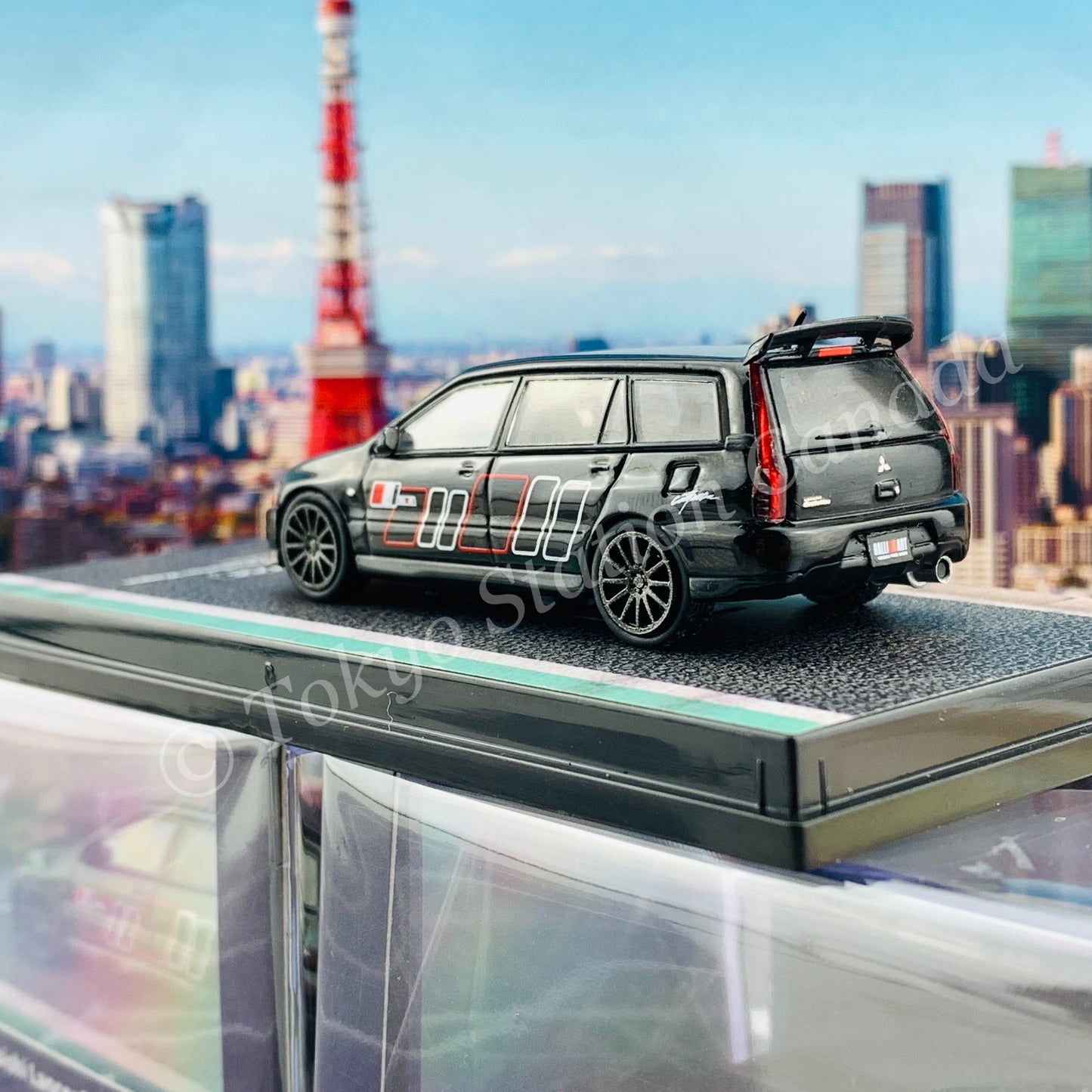 Tarmac Works HOBBY64 Collection 1/64 Mitsubishi Lancer Evolution Wagon Ralliart T64-042-RLA