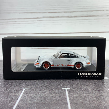 MODEL COLLECT 1/60 For Porsche RWB 930 Ducktail Wing Pearl White MC640002C