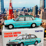 Tomytec Tomica Limited Vintage Neo 1/64 Toyota Crown Sedan Taxi (Green Cab) LV-N219c