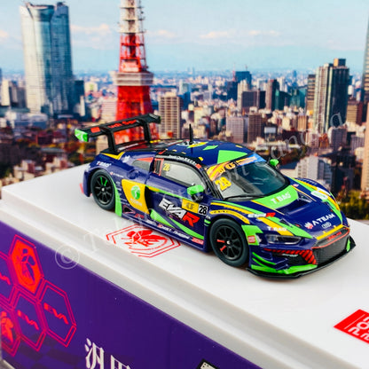 POPRACE 1/64 Audi R8 LMS EVA RT TEST TYPE-01 TSRT R8 Macau GT Cup 2020 David Chen PR64-R8LMS-20MGT28